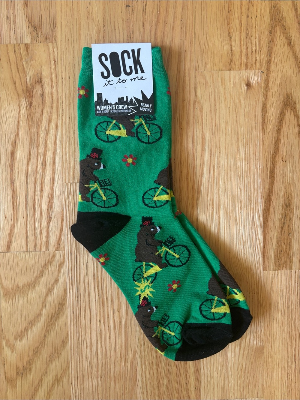 Sock It To Me Women's Crew Socks - Bearly Moving